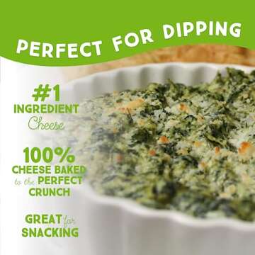 Whisps Cheese Crisps Parmesan | Healthy Low Carb Snacks