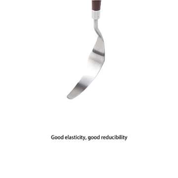 Cake cream spatula 5 pieces, stainless steel cake spatula Baking pastry tools Art painting tools palette cake decorating knife, 11.8x5