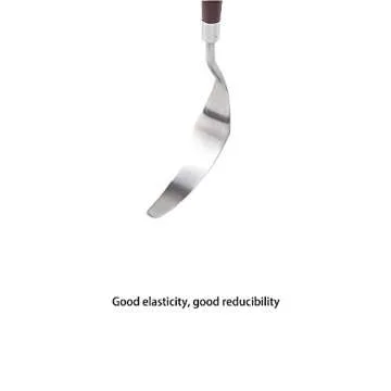 Cake cream spatula 5 pieces, stainless steel cake spatula Baking pastry tools Art painting tools palette cake decorating knife, 11.8x5