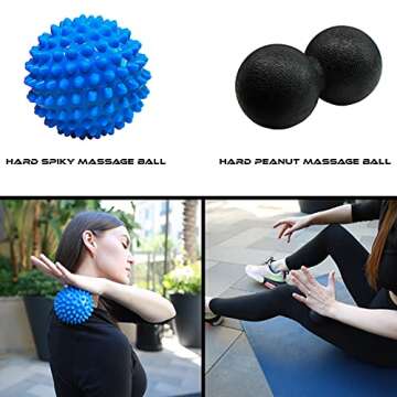 DOTHIS 4-in-1 Foam Roller - Essential for Muscle Recovery