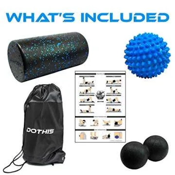DOTHIS 4-in-1 Foam Roller - Essential for Muscle Recovery