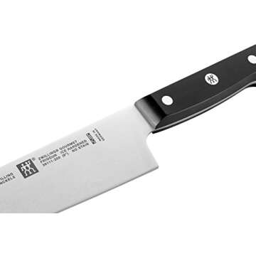 ZWILLING Gourmet 8-inch Chef’s Knife, Kitchen Knife, Black, Stainless Steel