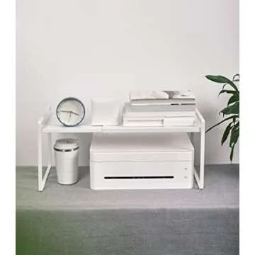 Nxconsu Expandable Cabinet Shelf for Stylish Storage Solutions