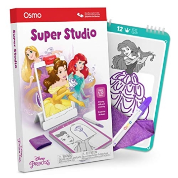Osmo Super Studio Disney Princess Drawing Game for Kids - Ages 5-11 - Stem Toy