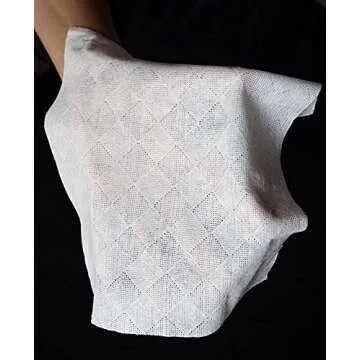 Portawipes Coin Tissues | 50 Pack with 5 Carrying Cases | Toilet Paper Tablets | Compressed Towels | Expandable Wipes | Soft & Odor Free