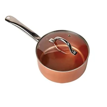 Copper Chef 9-Piece Round Pan Set for Effortless Cooking