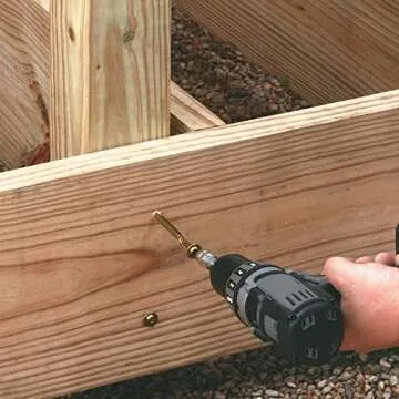 GRK 10 Gold Fasteners 12133 RSS #10 x 2-1/2" Screws - 50 Count