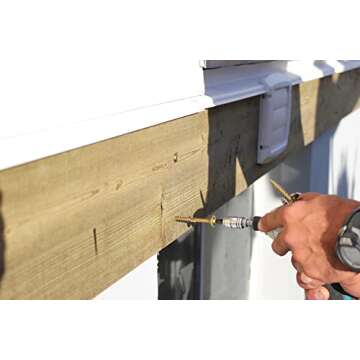 GRK 10 Gold Fasteners 12133 RSS #10 x 2-1/2" Screws - 50 Count