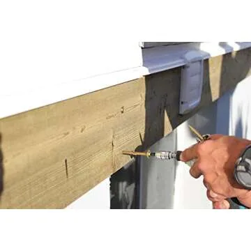 GRK 10 Gold Fasteners 12133 RSS #10 x 2-1/2" Screws - 50 Count