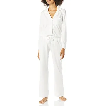Stylish Amazon Essentials Women's Cotton Modal Pajama Set for Comfort & Style