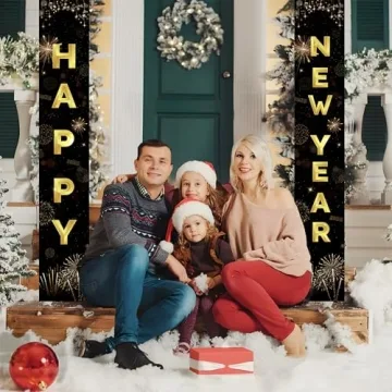 HOMDAILY Happy New Years Decorations 2025 for Festive Celebrations