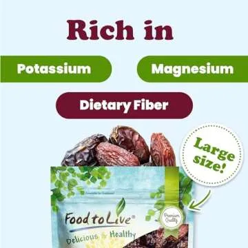Medjool Dates, 2 Pounds — Non-GMO Verified, Raw, Vegan, Sirtfood