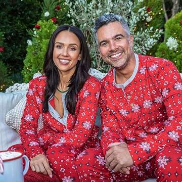 Family Matching Holiday Pajamas in Organic Cotton