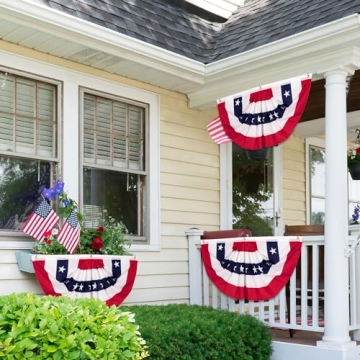 4th of July American Flag Banner for Easy Outdoor Decor