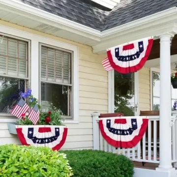 4th of July American Flag Banner for Easy Outdoor Decor