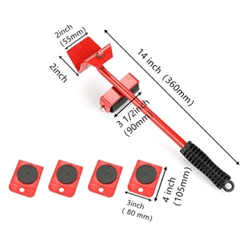 Mr Hercules Heavy-Duty Furniture Moving Tool Set