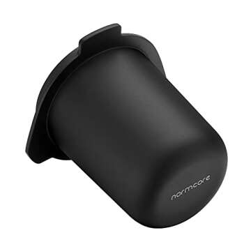 Normcore 53.3mm Portafilter Dosing Cup - 304 Stainless Steel - Matte Black - Non-stick coating Fits Breville Barista Express and 54mm Breville Machines