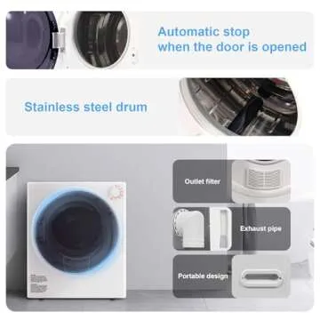 Elevon 800W Portable Clothes Dryer for Apartments & RVs