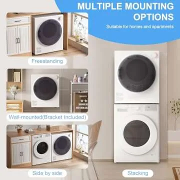 Elevon 800W Portable Clothes Dryer for Apartments & RVs