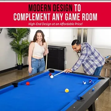 GoSports 8 ft Pool Table for Modern Game Rooms