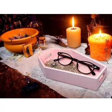 Pink Coffin Tray Unique Gothic Decor for Every Occasion
