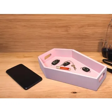 Pink Coffin Tray Unique Gothic Decor for Every Occasion