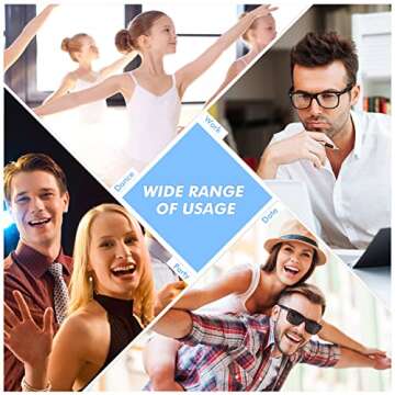 SUOFEIYA Hair Wax Stick, Wax Stick for Hair Wigs Edge Control Slick Stick Non-Greasy Hair Styling Wax Stick for Fly Away (Amber)