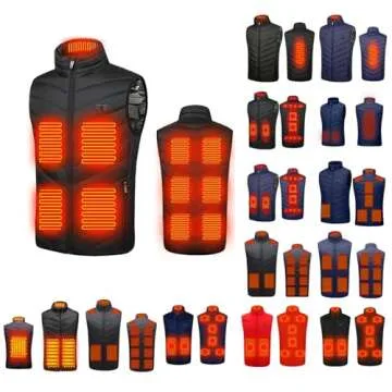 SEAOPEN Lightweight Heated Vest with Pockets - Unisex