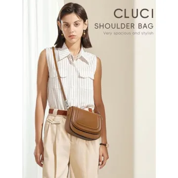 CLUCI Small Purses for Women Elegant Vegan Leather Crossbody