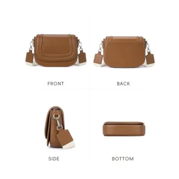 CLUCI Small Purses for Women Elegant Vegan Leather Crossbody