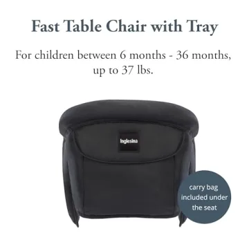 Inglesina Fast Table Chair - Portable High Chair for Babies