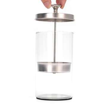 Unbreakable Disinfectant Jar, Midsize Salon Barber Disinfecting Jar, 21Oz Glass Sterilizing Jar with...