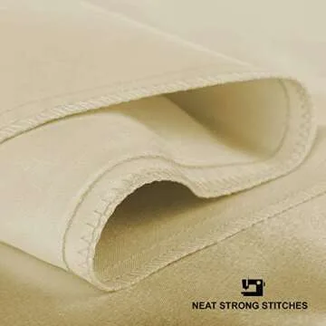 ShopBedding Satin Pillowcase with Zipper, for Hair and Skin Care, Feels Soft and Cool Like a Silk Pillowcase, Satin Pillow Cases 2 Pack, Slik Pillow Cover, Ivory - King Size, Set of 2 - Blissford