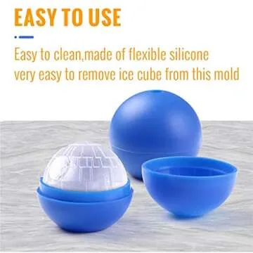 Star Wars Death Star Ice Cube Mold for Whiskey and Cocktails