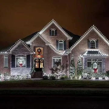 Meconard C9 LED Christmas Light Bulbs - 25 Pack Energy Efficient