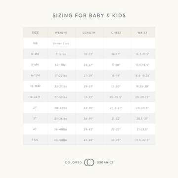 Colored Organics Baby Organic Cotton Peyton Zip Up Footed Sleeper - Clay - 3-6M