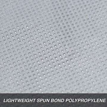 Budge Lite Car Cover Dirtproof, Scratch Resistant, Breathable, Dustproof, Car Cover Fits Sedans up to 200", Gray