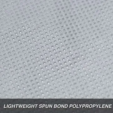 Budge Lite Car Cover Dirtproof, Scratch Resistant, Breathable, Dustproof, Car Cover Fits Sedans up to 200", Gray