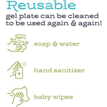 Gel Press Monoprinting Print Plates Value Pack 8x10 5x7