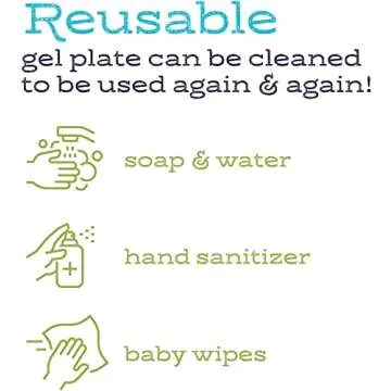 Gel Press Monoprinting Print Plates Value Pack 8x10 5x7