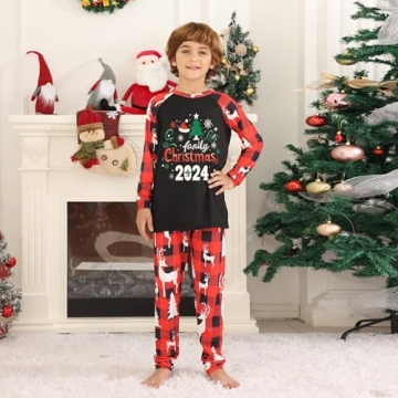 Matching Christmas Pajamas for Family 2024 Sets