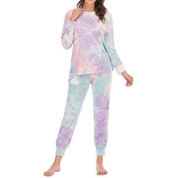 Stylish Tie Dye Lounge Sets for Women | Comfortable Cotton Pajamas