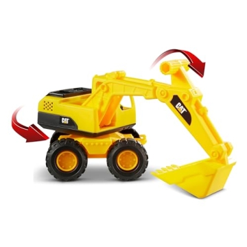 CAT Construction Toys 10" Excavator for Ages 2+