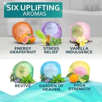 Luxurious Bath Bombs Set - Essential Oils Gift for Her