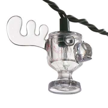 National Lampoon Christmas Moose Mug Light Set for Holidays