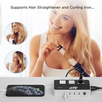 Key Power Voltage Converter & Adapter for Global Travel