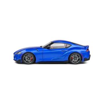 Collectible Solido 1:18 Toyota GR Supra 2021 in Blue