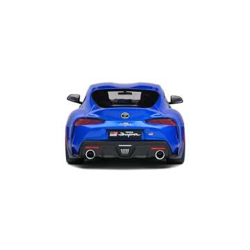 Collectible Solido 1:18 Toyota GR Supra 2021 in Blue