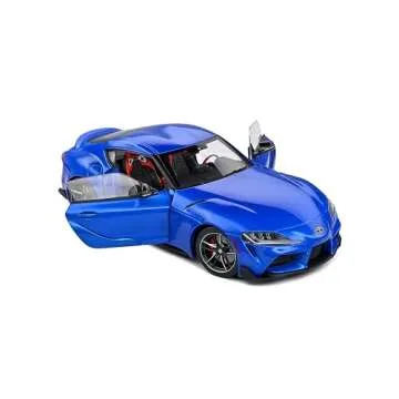 Collectible Solido 1:18 Toyota GR Supra 2021 in Blue