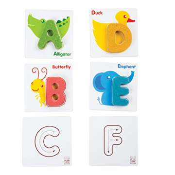 PlanToys Alphabet Learning Toy for Kids Ages 2-6